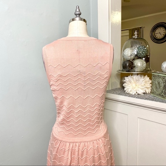 Romeo and Juliet Couture Pink Knit Fit & Flare Sweater Dress Nwt - Picture 7 of 11